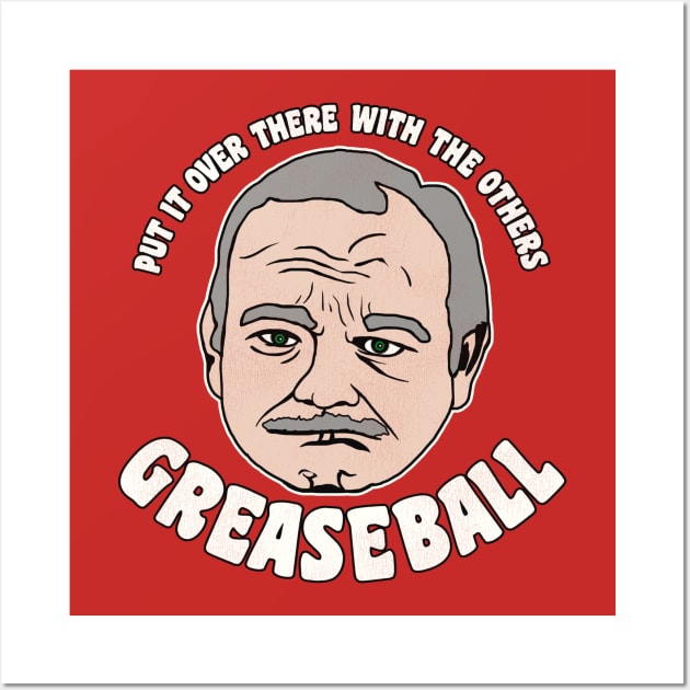 GREASEBALL - Frank Shirley Christmas Vacation Quote Wall Art by darklordpug